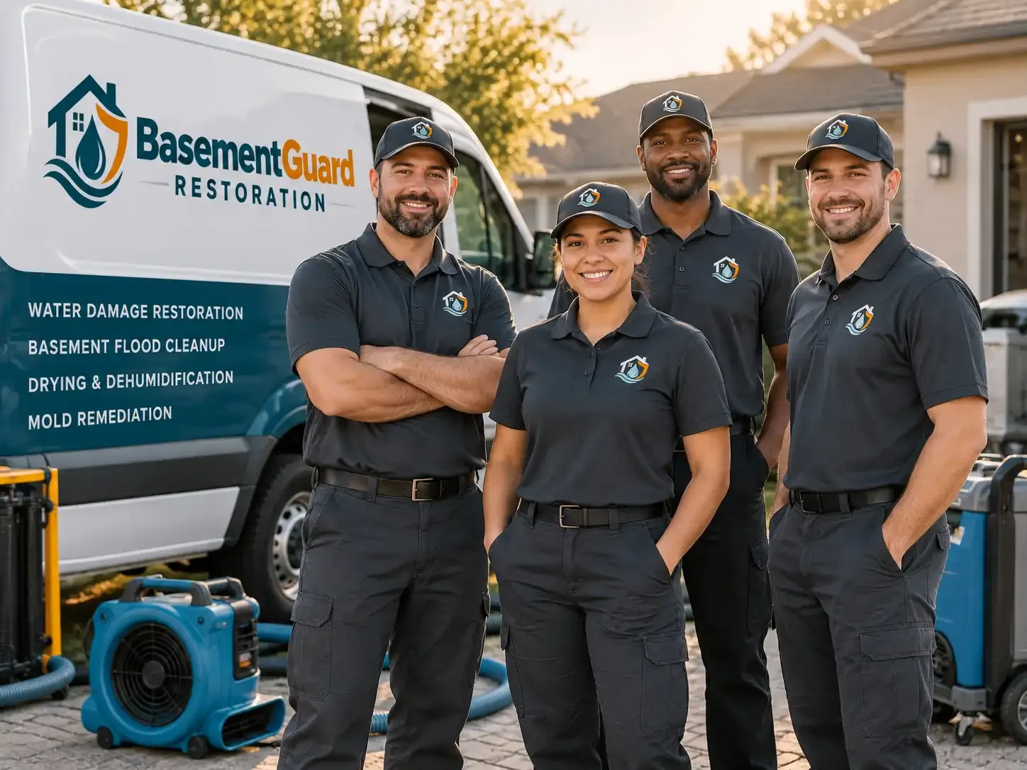 Basement Water Damage Restoration company in Warfield, VA